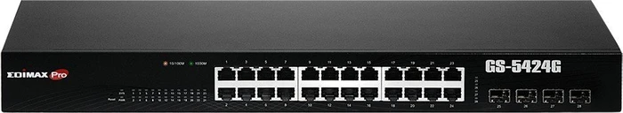 Edimax Pro GS-50 Rackmount Gigabit Smart Switch, 24x RJ-45, 4x SFP