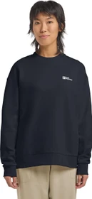Jack Wolfskin Essential Crewneck Sweatshirt dark navy (Damen)