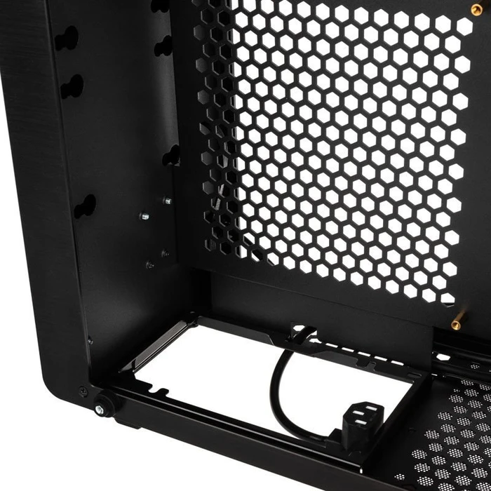 Raijintek Ophion Evo, schwarz, Glasfenster, Mini-ITX