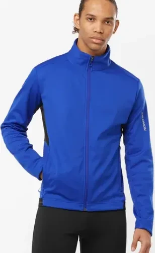 Salomon Gore-Tex Infinium Windstopper Funktionsjacke surf the web (Herren)