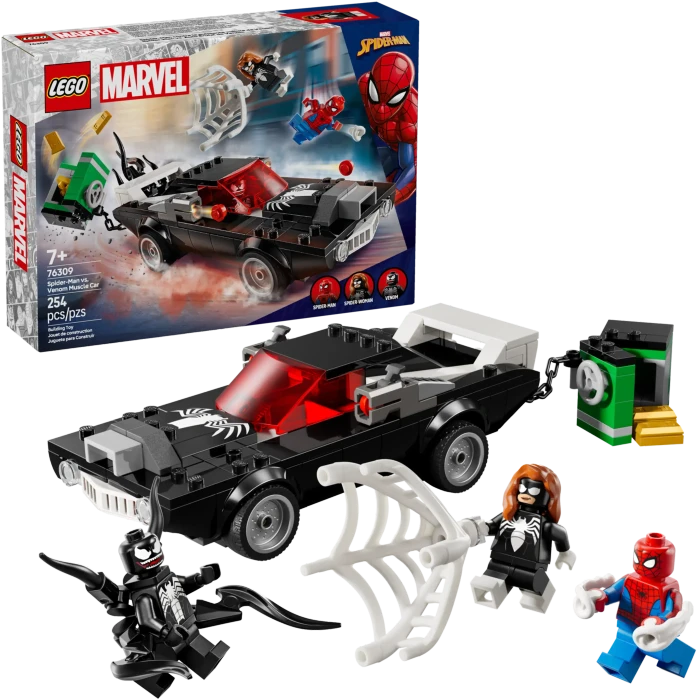 LEGO Marvel Super Heroes Spielset - Spider-Man vs. Venom Muscle-Car