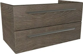 Lanzet M9 Waschtischunterschrank 89.2x48.9x48cm, Eiche Maron