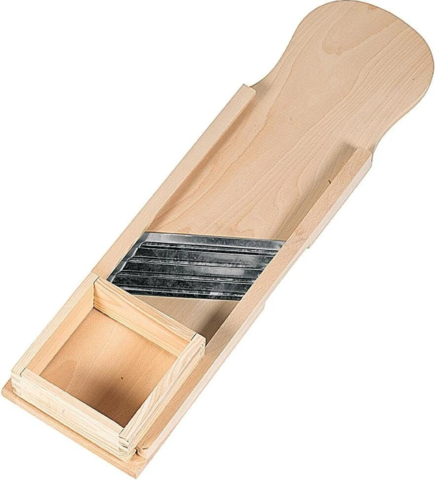 Nik. Schmitt Steinzeug Krauthobel Reibe 65x24cm
