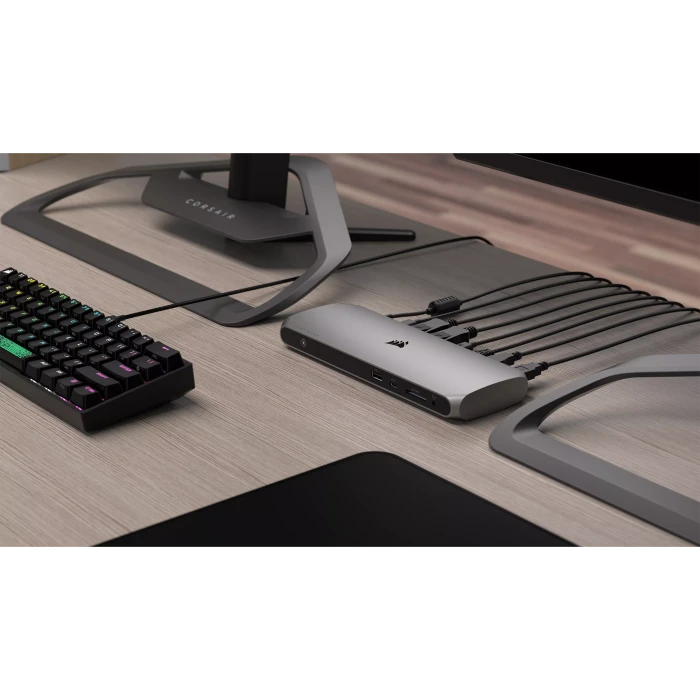 Corsair TBT100 Thunderbolt 3 Dock (2x DisplayPort), Thunderbolt 3 [Buchse]