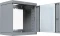 EFB Elektronik X-Rack 19" Wandgehäuse 12HE, fest, eigenbelüftet, tiefenverstellbar, 400-600mm, Sicherheitsglastür, IP20, RAL 7035, 600mm tief Vorschaubild