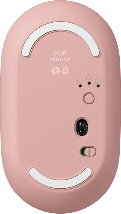 Logitech POP Icon Combo, Rose & Off-White, Logi Bolt, USB/Bluetooth, DE