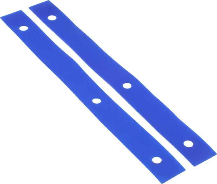 InLine Silikon Unterlegschiene, zur Festplatten-Entkopplung, Antivibration, blau, 2er-Pack