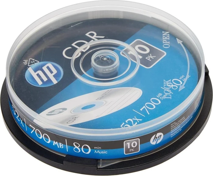 HP CD-R 80min/700MB, 52x, 10er Spindel