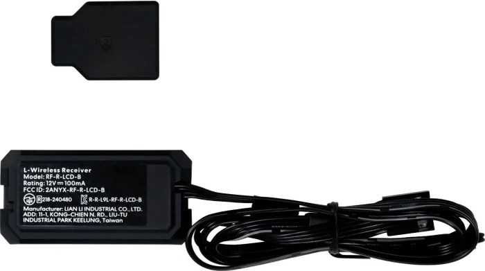 Lian Li Uni Fan SL-Infinity SL-INF120 ARGB Wireless, schwarz, LED-Steuerung, 120mm, 3er-Pack
