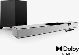 Teufel Cinebar Pro 2 für Dolby Atmos Select 5.1.2-Set weiß/schwarz