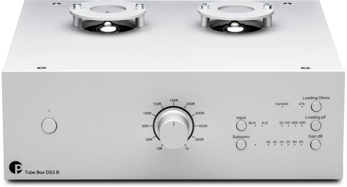 Pro-Ject Tube Box DS3 B silber