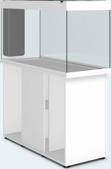Juwel Rio 350 LED Aquarium-Set mit Unterschrank, weiß/weiß, 350l