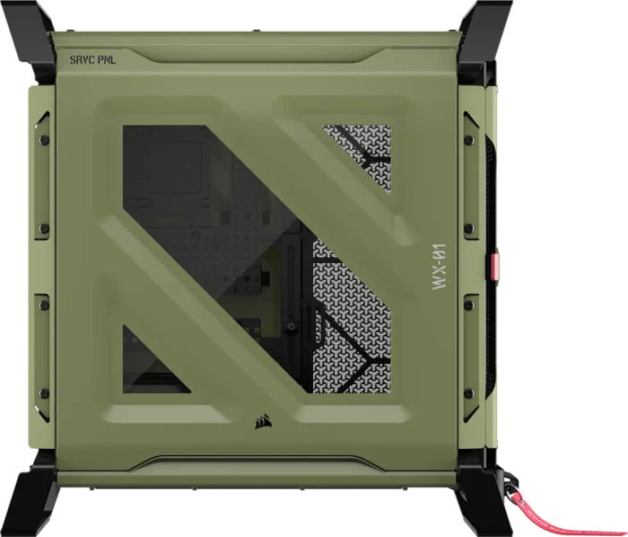 Corsair Warthog WX-01 Olive Drab, Glasfenster