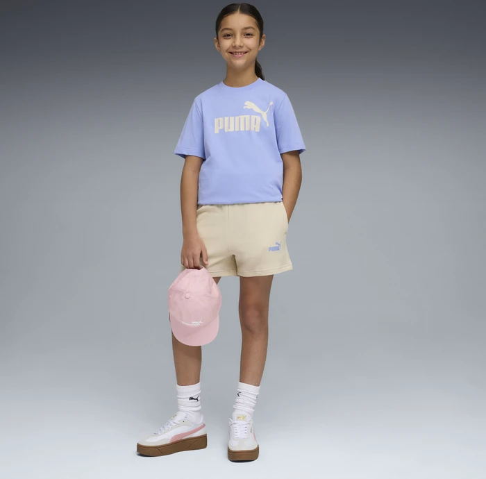 Puma Flaming Love T-Shirt and Shorts Set (Junior)