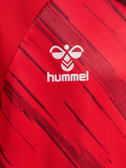 hummel Match Triumph Trikot kurzarm true red/zinfandel (Junior)