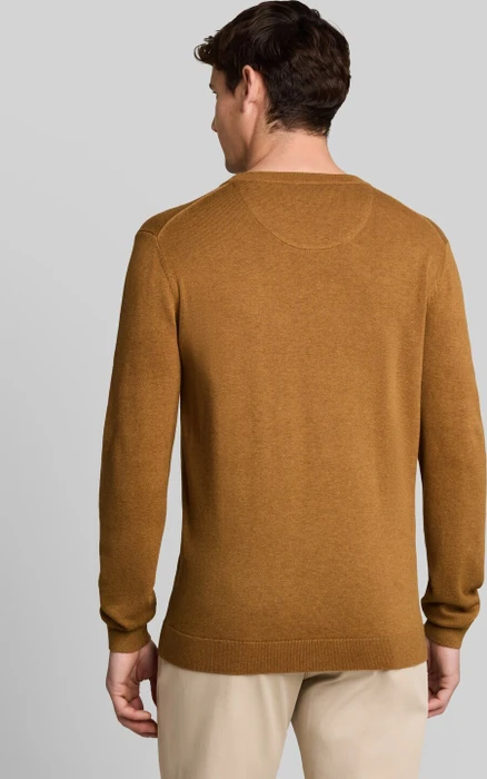 Tom Tailor Basic Baumwolle Strickpullover braun (Herren)
