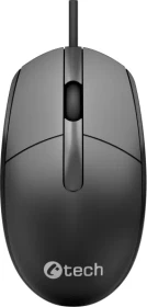 C-Tech WM-10 Wired Mouse schwarz, USB