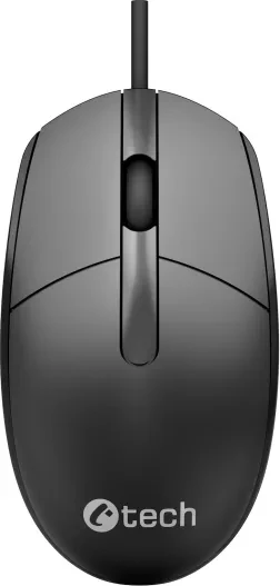 C-Tech WM-10 Wired Mouse schwarz, USB