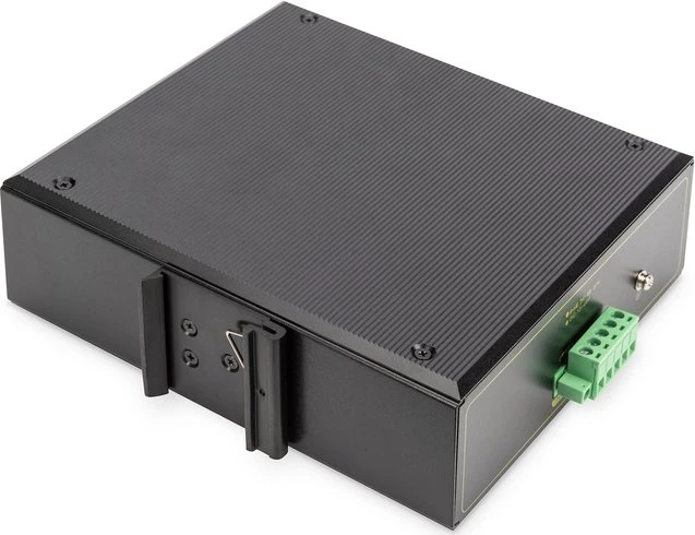 Digitus Professional DN-651 Industrial Railmount Gigabit Switch, 4x RJ-45, 2x SFP, PoE+