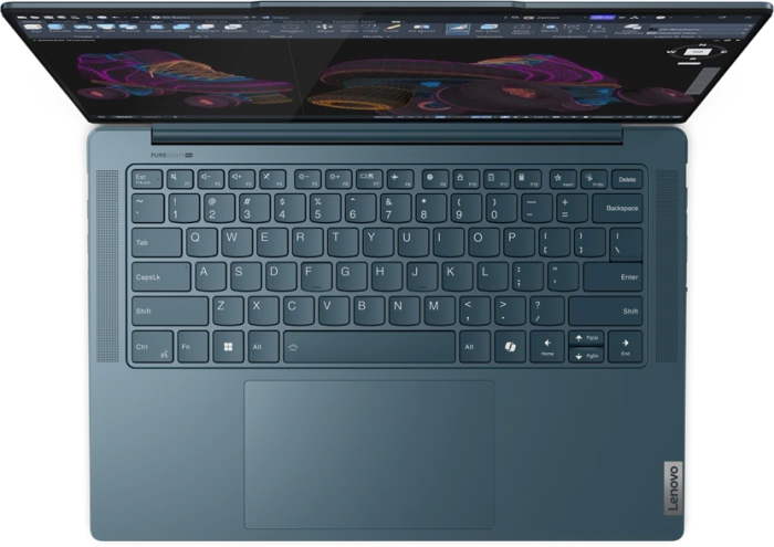 Lenovo Yoga Pro 7 14AHP9, Tidal Teal, Ryzen 7 8845HS, 16GB RAM, 1TB SSD, DE