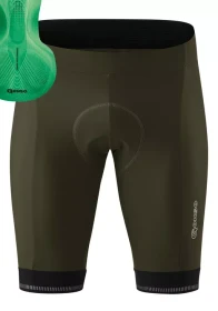 Gonso Sitivo Fahrradhose kurz dakota shadow/bright green (Herren)