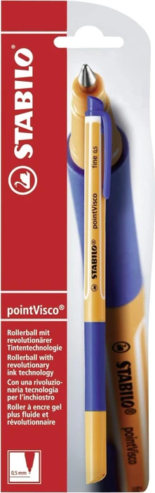 STABILO pointVisco Tintenroller (Mine) blau/orange, Blister