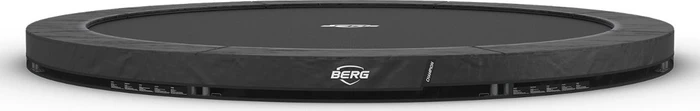 Berg InGround Champion 430cm Bodentrampolin grau