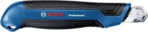 Bosch Professional Messer Set 2-teilig, Cutter, beidhändig, schwarz/blau