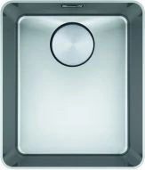 Franke Mythos MYX 210-34 flächenbündig Becken mittig edelstahl