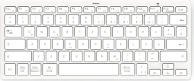 Hama Travel 400 Mini-Tastatur, grau/weiß, Bluetooth, DE