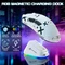 Attack Shark V3 PRO Tri-mode Wireless Gaming Mouse mit Ladestation, weiß, inkl. Grip Tape, USB/Bluetooth Vorschaubild