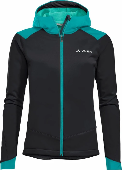 Vaude Qimsa Softshell Fahrradjacke schwarz (Damen)