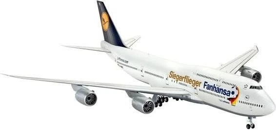 Revell Boeing 747-8 Lufthansa Fanhansa Siegerflieger