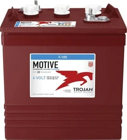 Trojan T-105 Deep Cycle Traktionsbatterie 6V 225Ah ELPT