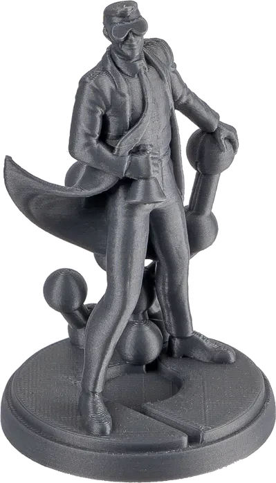 Polymaker PolyLite PLA, Steel Grey, Spule, 1.75mm, 1.00kg