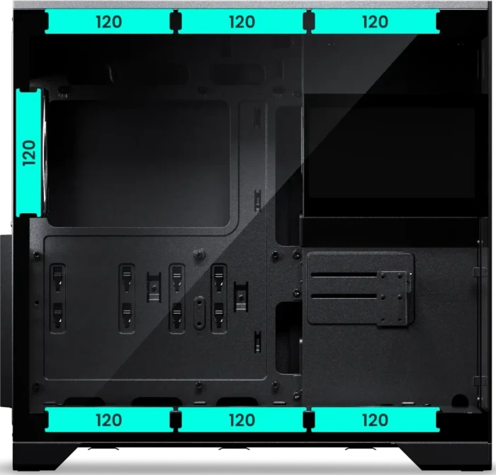 Phanteks XT V5-LCD Black, schwarz, Glasfenster