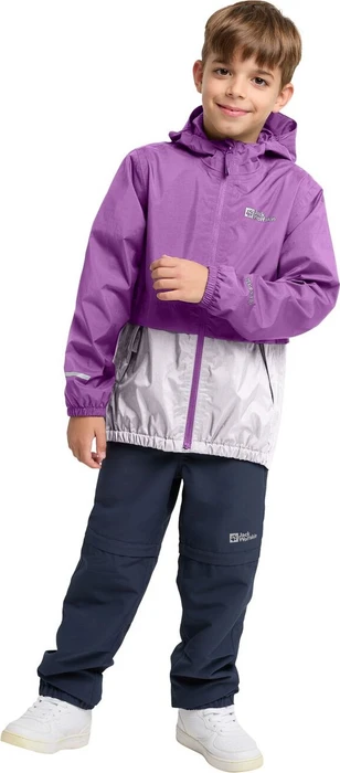 Jack Wolfskin Rainy Days 2l Funktionsjacke sea rose (Junior)