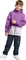 Jack Wolfskin Rainy Days 2l Funktionsjacke sea rose (Junior) Vorschaubild