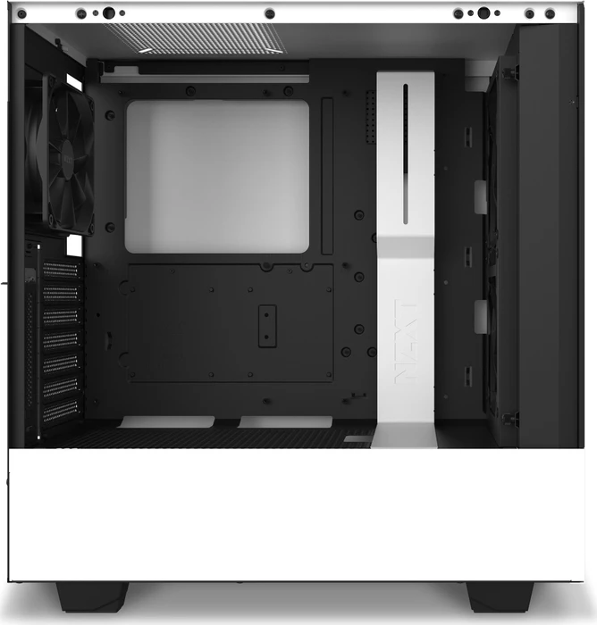 NZXT H510 Elite, weiß, Glasfenster