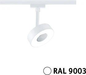 Paulmann URail Circle Schienensystem LED Spot 5W signalweiß, 1 Stück