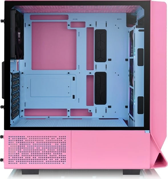 Thermaltake Ceres 350 MX Bubble Pink, rosa, Glasfenster