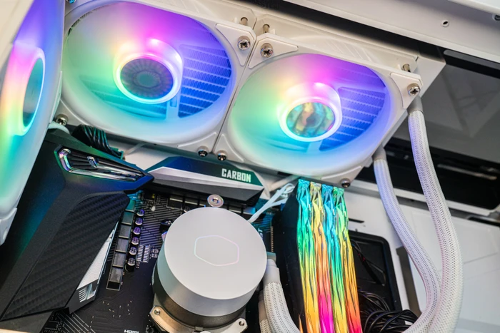 Cooler Master MasterLiquid ML240L ARGB V2 White Edition, weiß