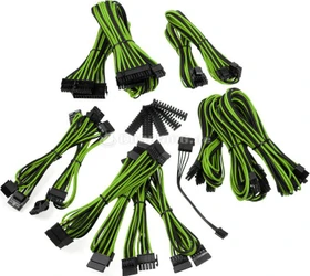 BitFenix Alchemy 2.0 BQT-SP11-Series Kabel Kit für Netzteile, schwarz/grün (BFX-ALC-BQTSP11KG-RP)