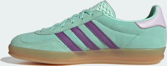 adidas Gazelle Indoor clear mint/active purple/ice lavender (Damen)