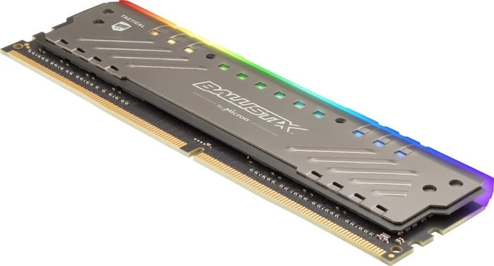 Crucial Ballistix Tactical Tracer RGB UDIMM 8GB, DDR4-3000, CL16-18-18, 1R