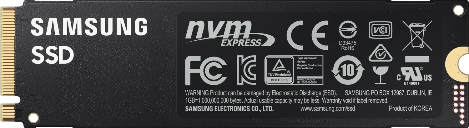 Samsung SSD 980 PRO 2TB, M.2 2280 / M-Key / PCIe 4.0 x4 (MZ