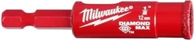 Milwaukee Diamond Max 1/4" Diamant-Bohrkrone, 12mm, 1 Stück