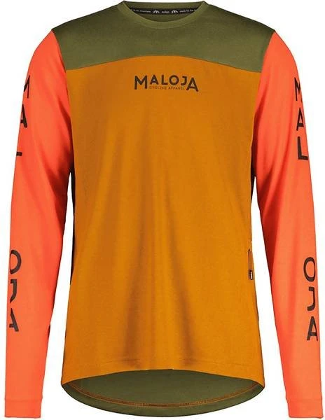 Maloja Haunoldm. Trikot langarm honey multi (Herren)