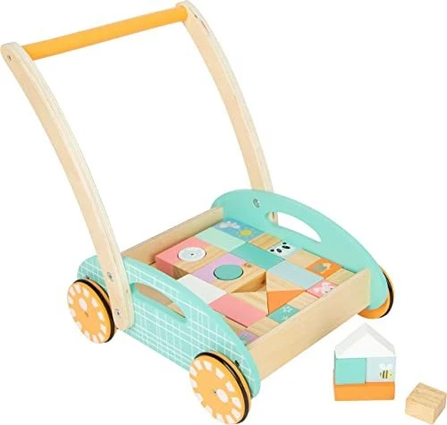 Legler Small Foot Lauflernwagen Pastell