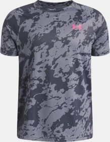 Under Armour Tech 2.0 Funktionsshirt kurzarm castlerock/steel/super pink (Junior)